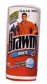 Brawny: $1 off Printable Coupon= FREE Single Roll Paper Towels!