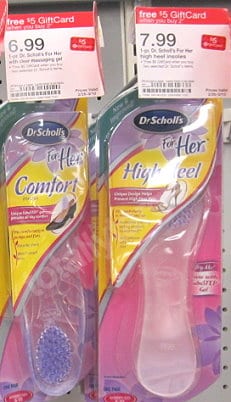 Dr. Scholl's $2 off Printable Coupons, $5 Gift Card and Target Deal ...