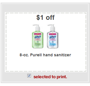 Free Purrell Hand Sanitizer at Target!