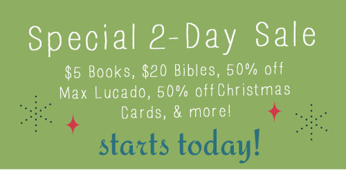 Family Christian Store- 2 Day Sale + Extra 25% off Entire Purchase ...
