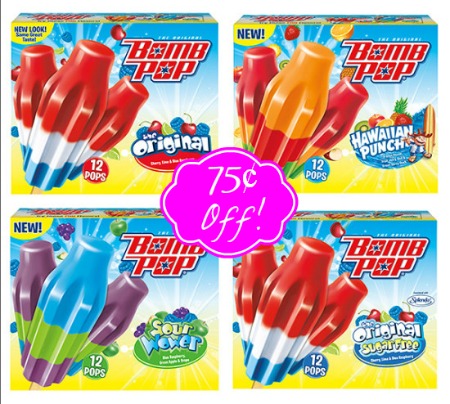 New $.75/1 Bomb Pop Popsicle Coupon + Walmart Deal! - Mojosavings.com