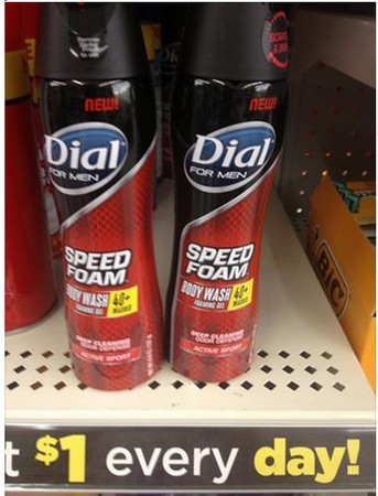 FREE Dial Speed Foam Body Wash at Dollar General! - Mojosavings.com