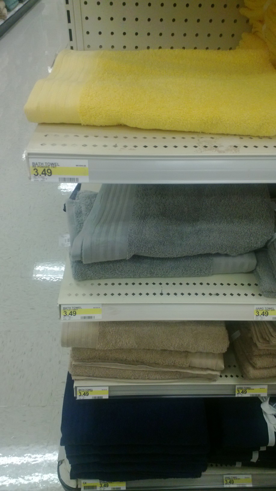Bath Towels only 1.27 at Target!