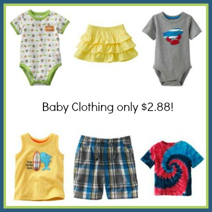Kohl's Baby Clothes Clearance prices start at just $2.88 shipped ...