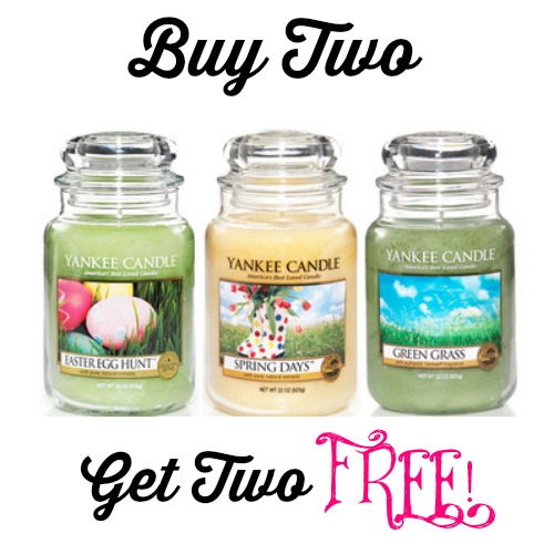 Buy 2 Get 2 FREE Yankee Candle Printable Coupon Last Day