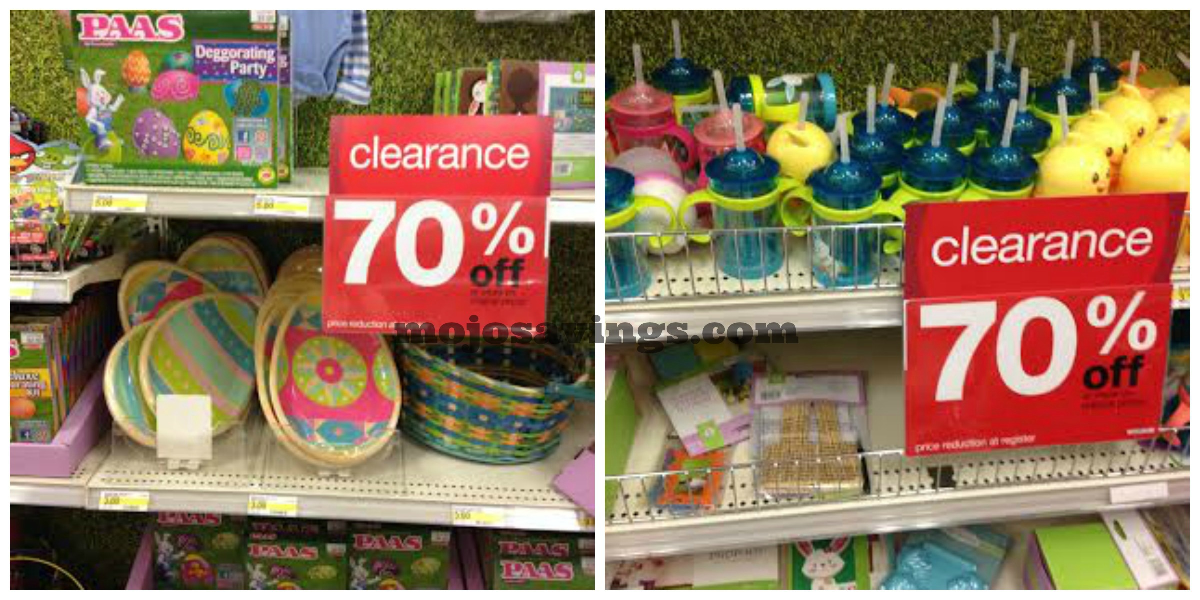 Target Easter Clearance up to 70 off!