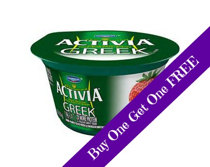 New Buy One Get One FREE Activia Greek Yogurt Coupon! - Mojosavings.com