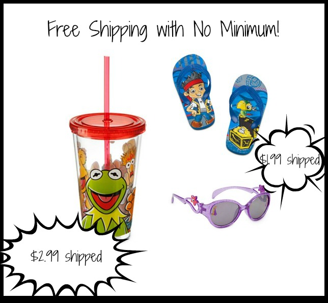 Disney Store Free Shipping with No Minimum Clearance starts at 1.99