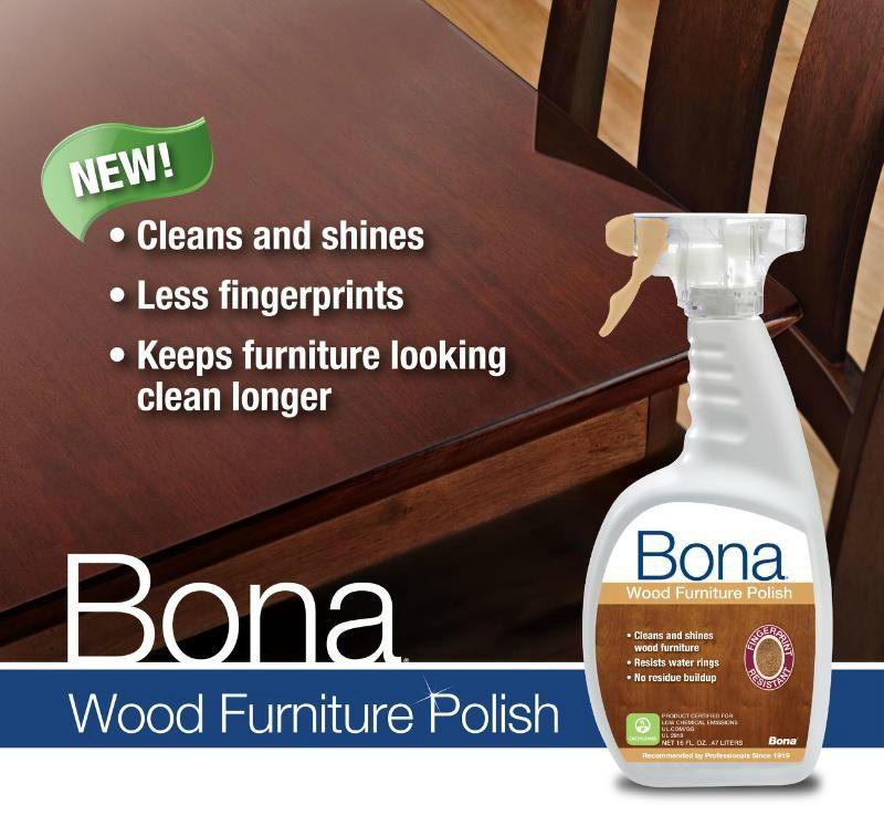FREE Bottle of Bona Wood Furniture Polish!