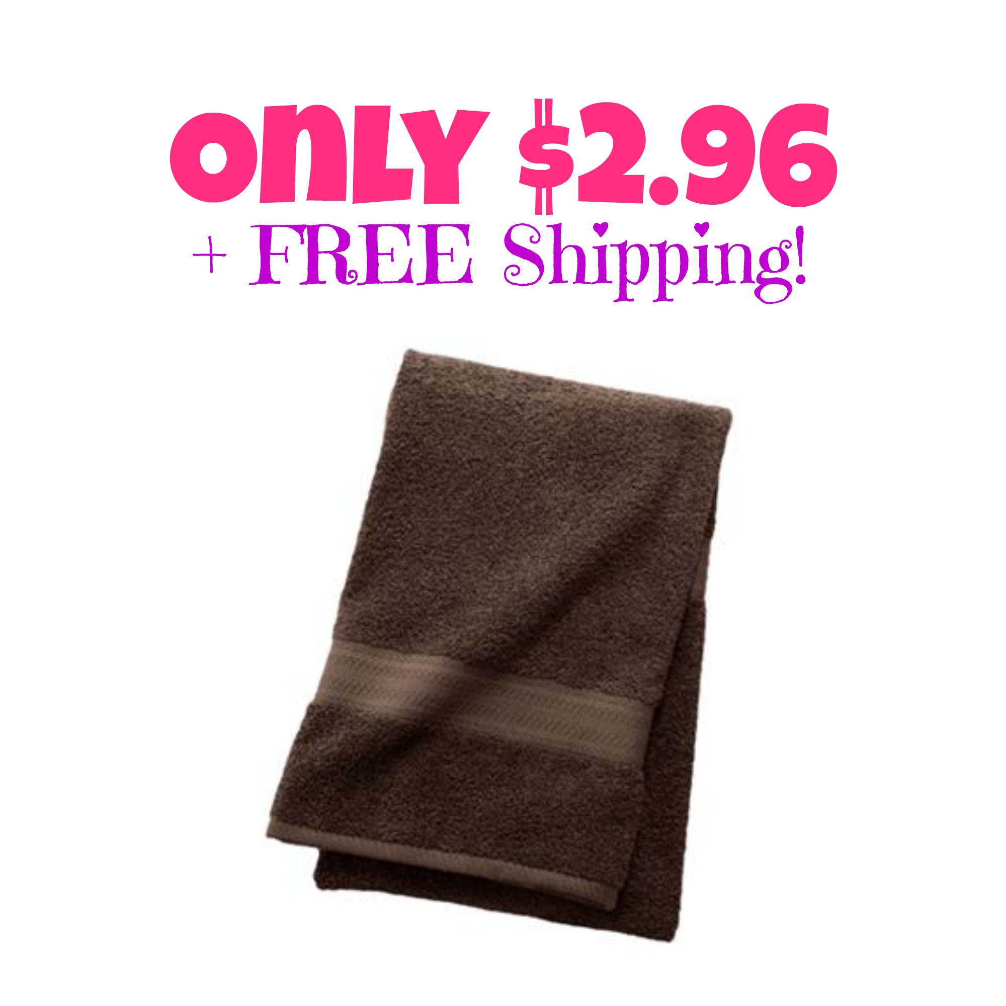 Kohl’s Big One Bath Towels Only 2.96 Shipped!
