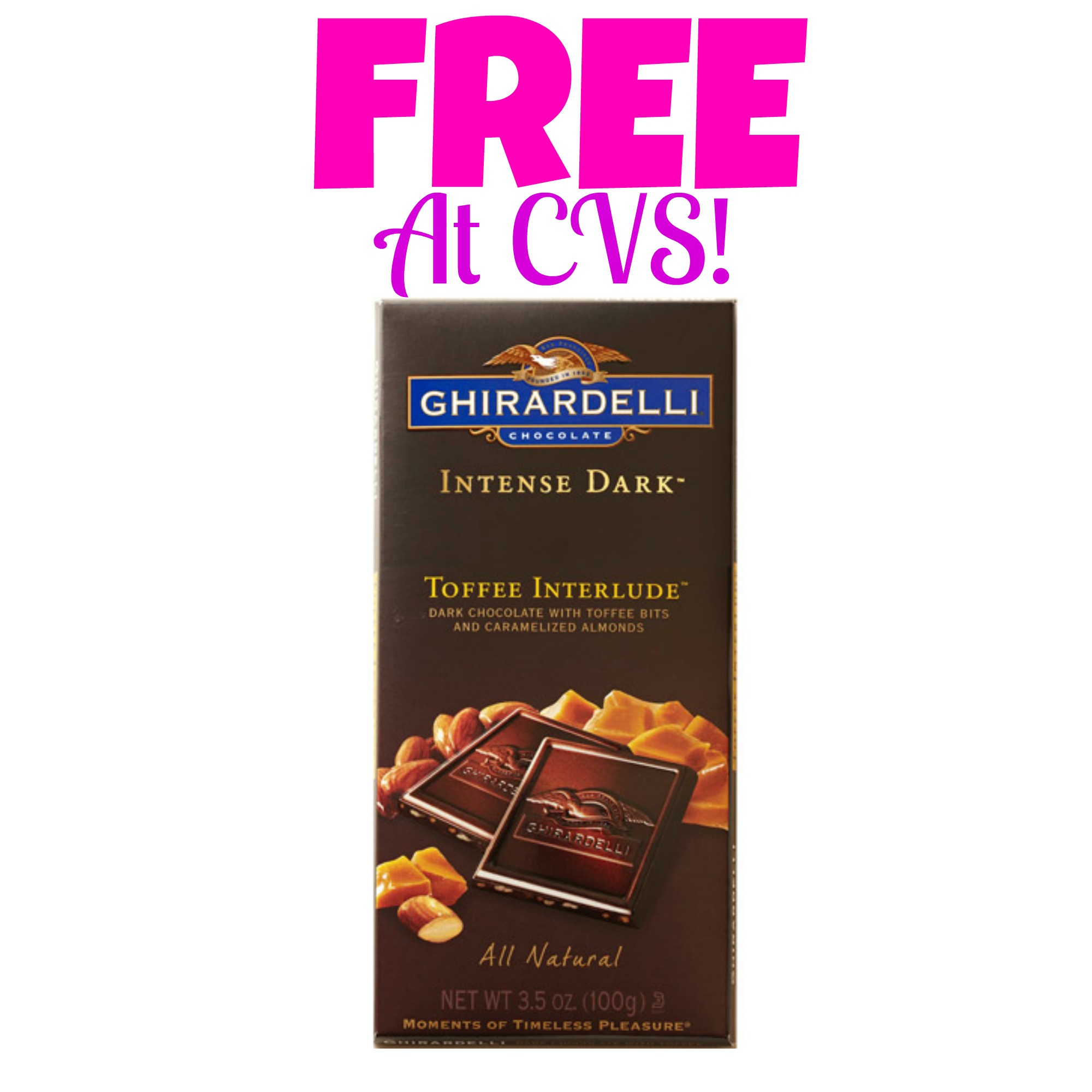 FREE Ghirardelli Chocolate at CVS!