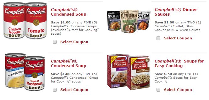 17 New Printable Coupons from Campbell's Kitchen - Mojosavings.com