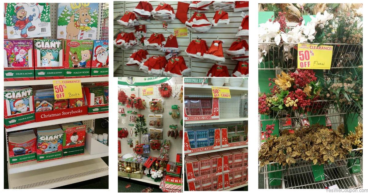 HOT! Dollar Tree Christmas Clearance 50 off Decor, Candy, Christmas