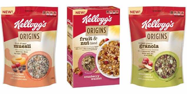 New! Buy One, Get One FREE Kellogg’s Origins Cereal, Granola or Muesli ...