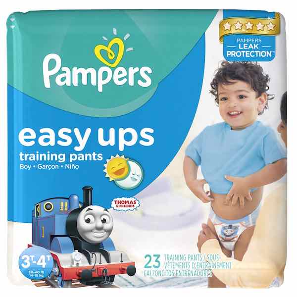 NEW! 2.00 Off Pampers Easy Ups Training Pants Printable Coupon + 5