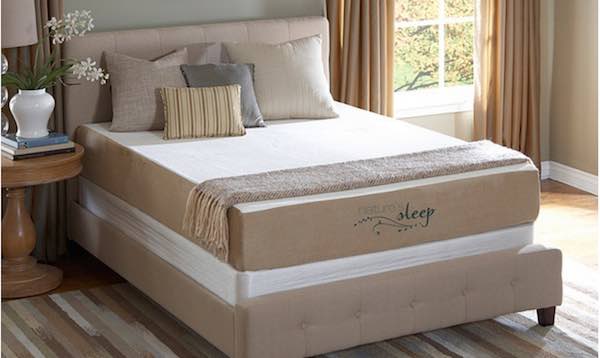 Ends Tomorrow! Nature's Sleep Cool IQ 10" Memory Foam Mattresses Only ...