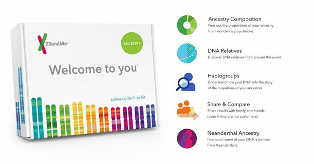 Amazon: 23andMe DNA Ancestry Test Just $49.00 Shipped! - Mojosavings.com