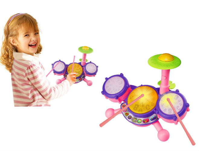 VTech KidiBeats Pink Drum Set Only 12.79 Shipped!