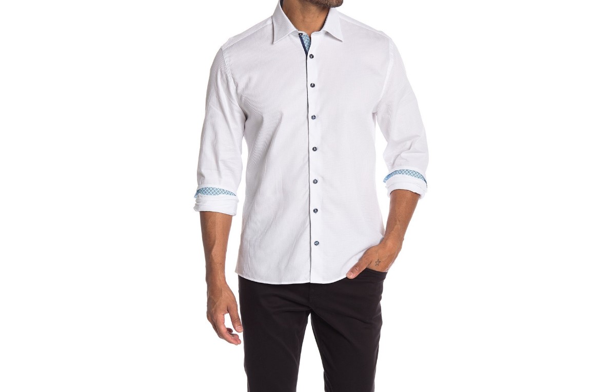 Stone Rose Long Sleeve Slim Fit Shirt $49.97 (REG $135) - Mojosavings.com