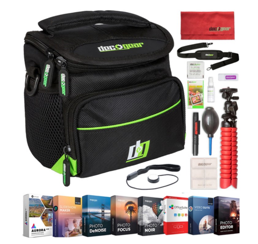 Deco Gear Camera Bag + Software & Accessory Bundle 15 (REG 80