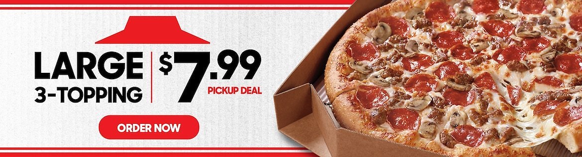 Three R Topping Pizza Image Large 3-Topping - Pizza Hut! - Mojosavings.com