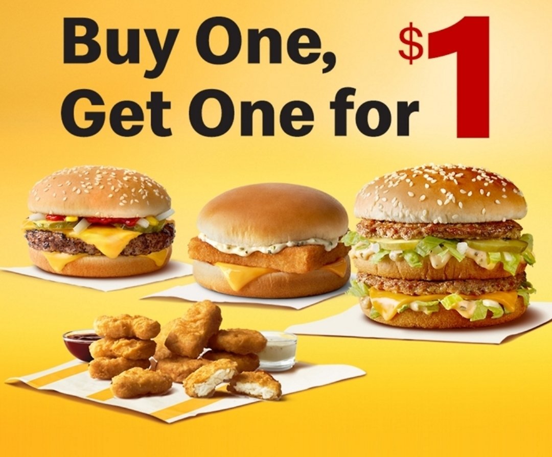 McDonald’s BOGO 1 Deal