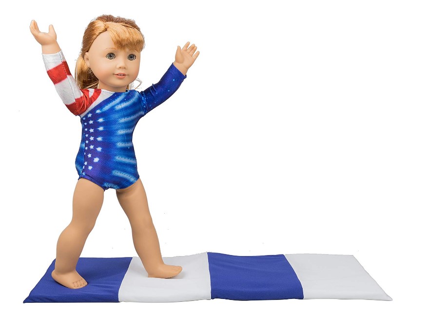 Dress Along Dolly Gymnastics Doll Outfit & 18" Doll Set 14.95 (REG 29.99)