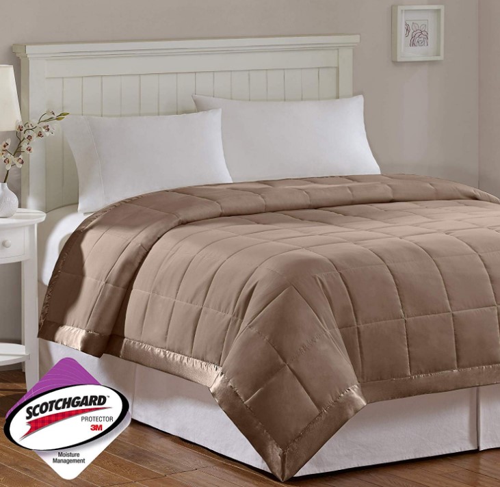 Madison Park King Size Brown Windom BLANKET 20.99 (REG 85.99)