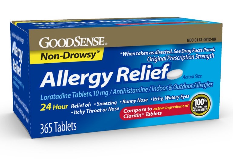 GoodSense Allergy Relief Loratadine Tablets Pack $10.99 (REG $16.99 ...