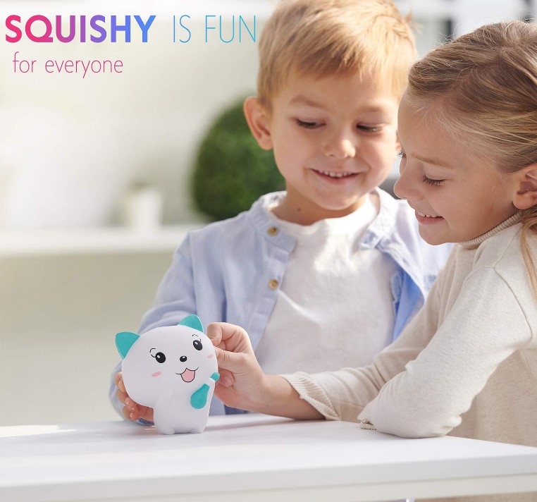 Squishies Cat Squishy Toy For Kids $6.95 (REG $12.95) - Mojosavings.com