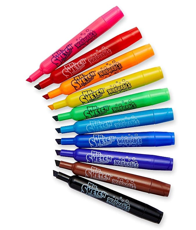 10 CT Mr Sketch Scented Washable Markers Pack