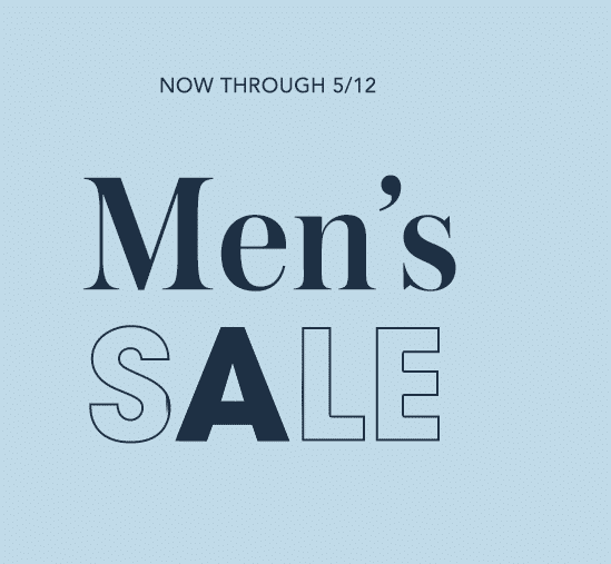 Men's Sale : Save 30-40% On Great Selection Of Styles From Most Of ...