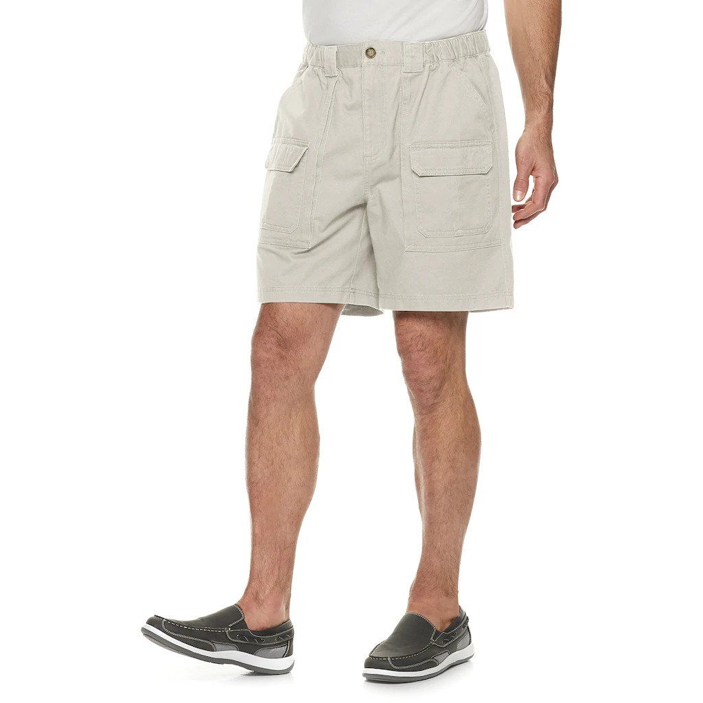 Men's ClassicFit SideElastic 7.5inch Cargo Shorts 12.74(58 Off+15